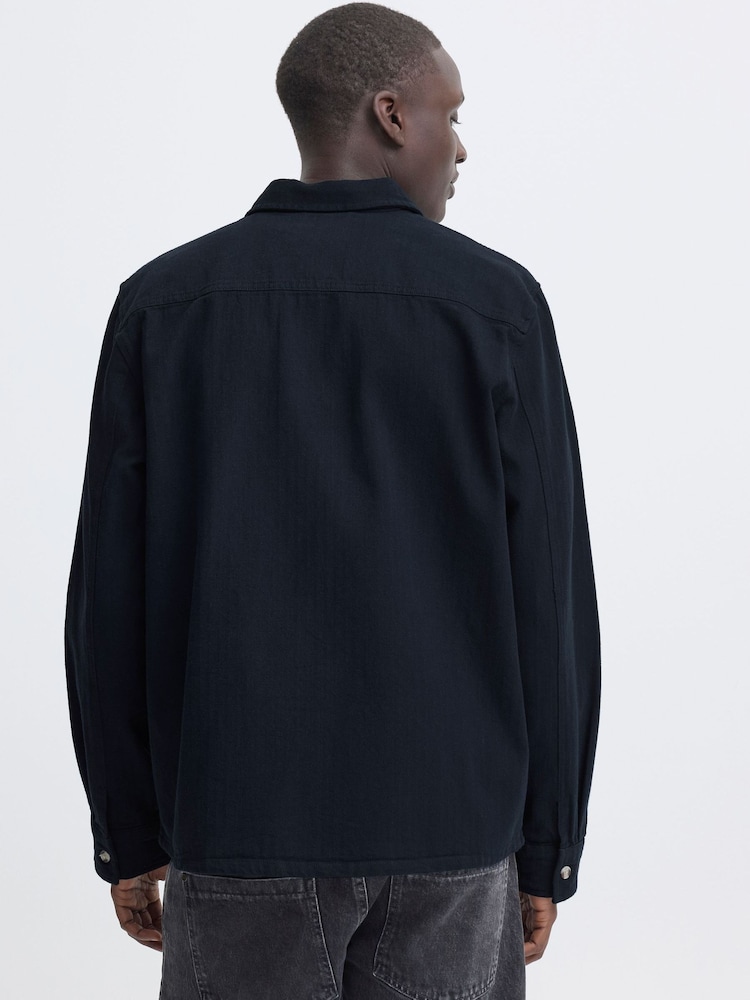 Blend Blue Denny Relaxed Overshirt - Image 2 of 8