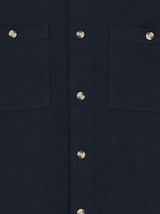 Blend Blue Denny Relaxed Overshirt - Image 8 of 8