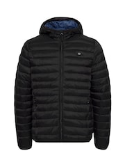 Blend Black Romsey Hooded Puffer Coat - Image 6 of 7