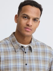 Blend Blue Dilan Check Shirt - Image 3 of 5