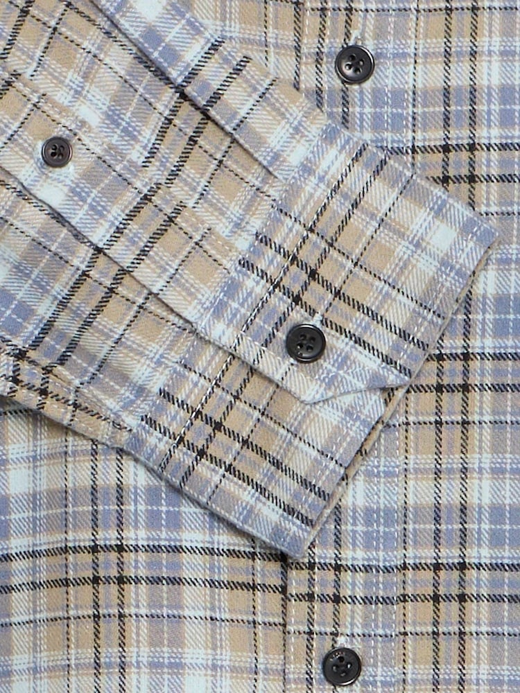 Blend Blue Dilan Check Shirt - Image 5 of 5 Blend Blue Dilan Check Shirt - Image 5 of 5