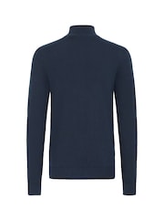 Blend Blue Bartel Half Zip Jumper - Image 7 of 8