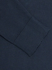 Blend Blue Bartel Half Zip Jumper - Image 8 of 8