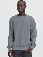 Blend Grey Factor Crew Neck Sweatshirt - Image 1 of 7