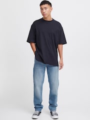 Blend Blue Bhrock Straight Stretch Denim Jeans - Image 3 of 5