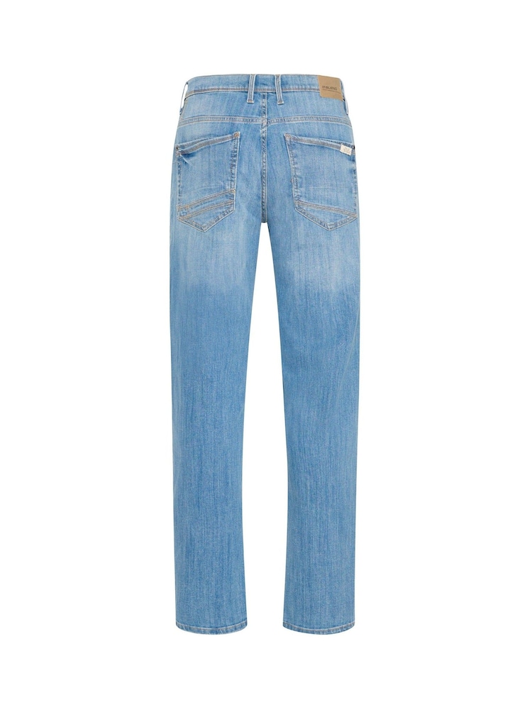 Blend Blue Bhrock Straight Stretch Denim Jeans - Image 5 of 5