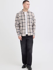 Blend Grey Devon Check Shirt - Image 3 of 6