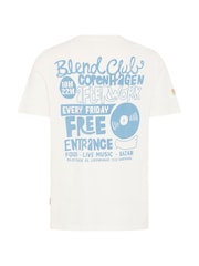 Blend White Sun Music T-Shirt - Image 5 of 7