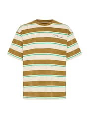 Blend Natural Kyran Stripe T-Shirt - Image 4 of 6