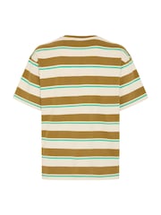 Blend Natural Kyran Stripe T-Shirt - Image 5 of 6
