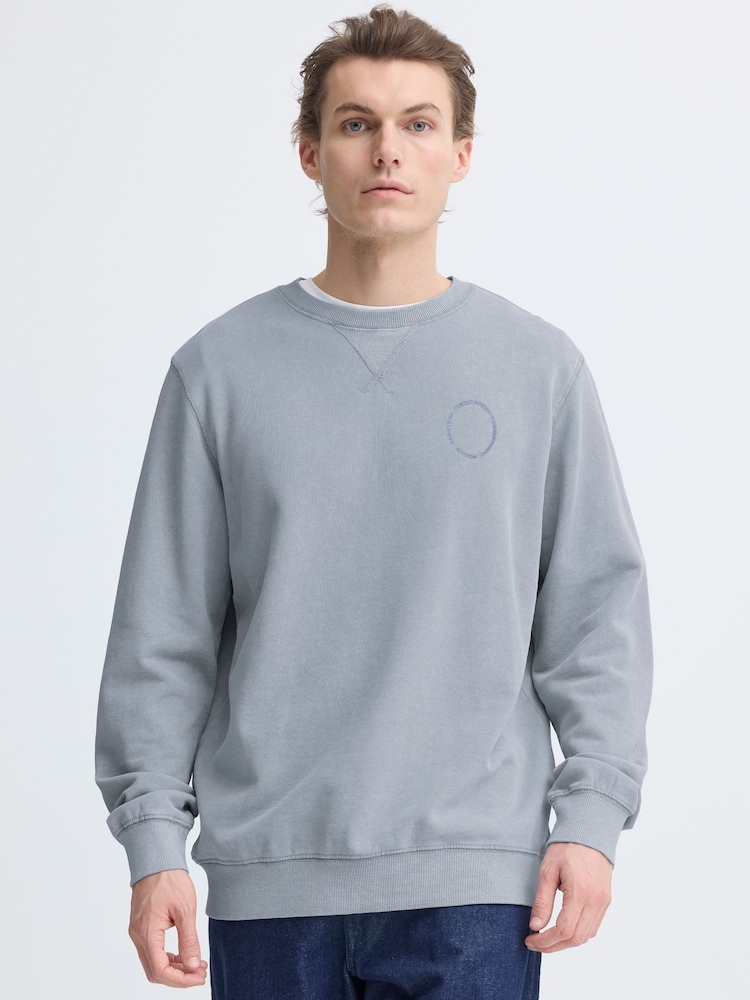 Blend Blue Factor Crew Neck Sweatshirt - Image 1 of 4