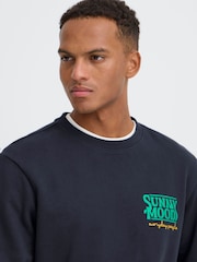 Blend Blue Sun Natur Sweatshirt - Image 4 of 7