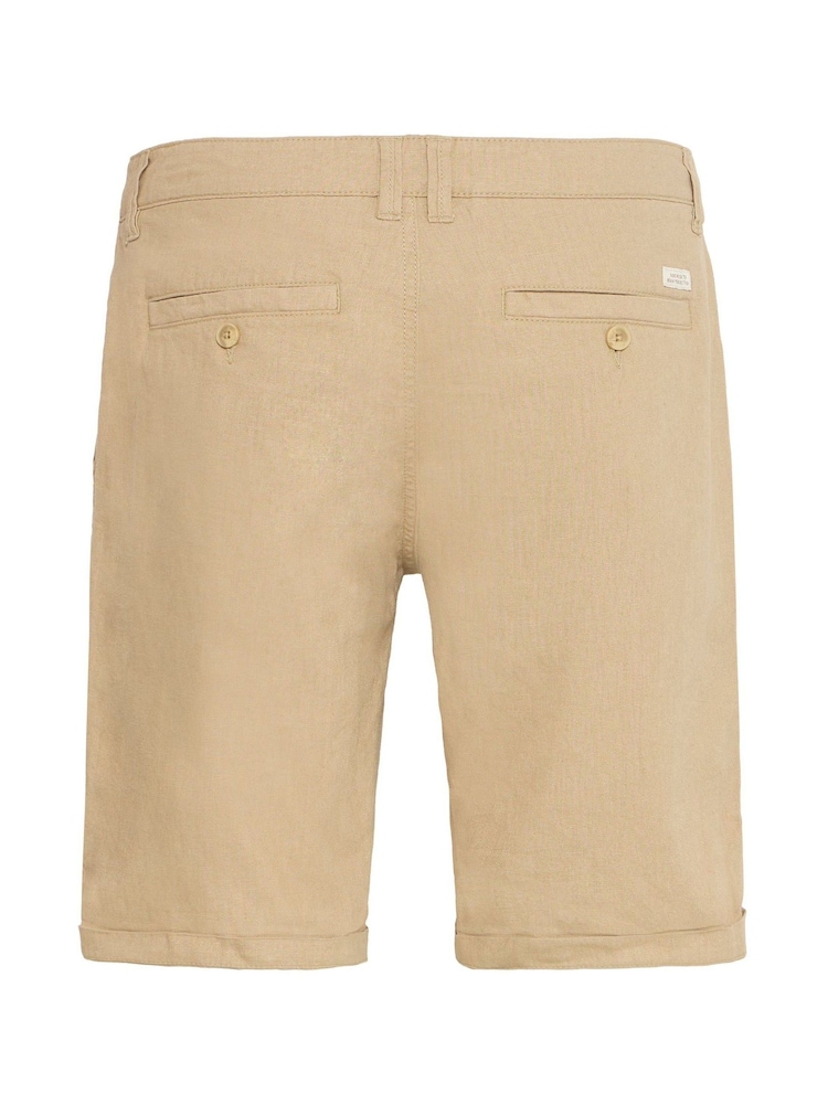 Blend Natural Morgan Linen Shorts - Image 8 of 8 Blend Natural Morgan Linen Shorts - Image 8 of 8
