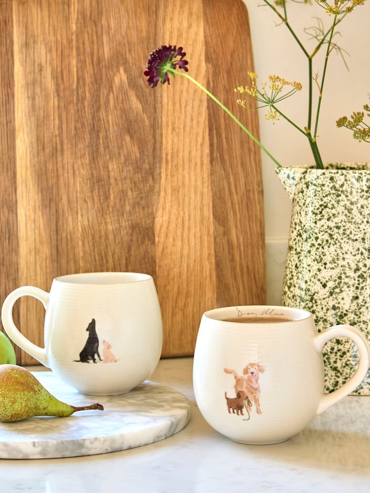 Sophie Allport Natural Dog Mum Labradors & Retrievers Stoneware Mug - Image 1 of 3 Sophie Allport Natural Dog Mum Labradors & Retrievers Stoneware Mug - Image 1 of 3