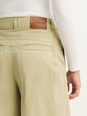 Free People Green Laydown Chino Trousers - Image 6 of 7
