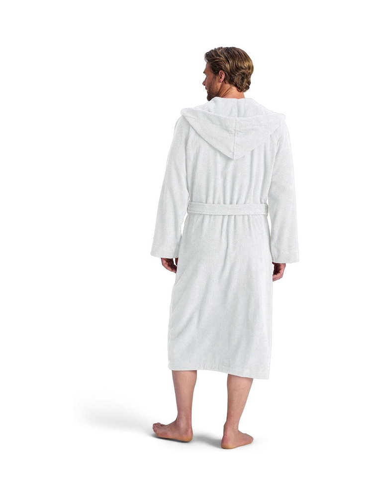 Christy White Brixton Hooded Cotton Towelling Bath Robe - Image 2 of 4