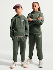 Nike Camo Green Club Fleece Joggers - Image 5 of 7