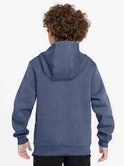 Nike Diffused Blue Club Fleece Pullover Hoodie - Image 2 of 3