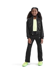 Nike Black Sportswear Knit Track Jacket - Image 1 of 5