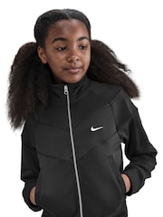 Nike Black Sportswear Knit Track Jacket - Image 3 of 5