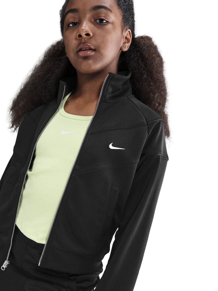 Nike Black Sportswear Knit Track Jacket - Image 5 of 5