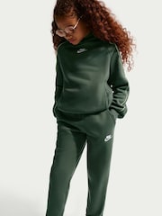 Kamufliažinė žalia - „Nike Club“ džemperio su gobtuvu ir bėgimo kelnių komplektas - 6 paveikslėlis iš 6