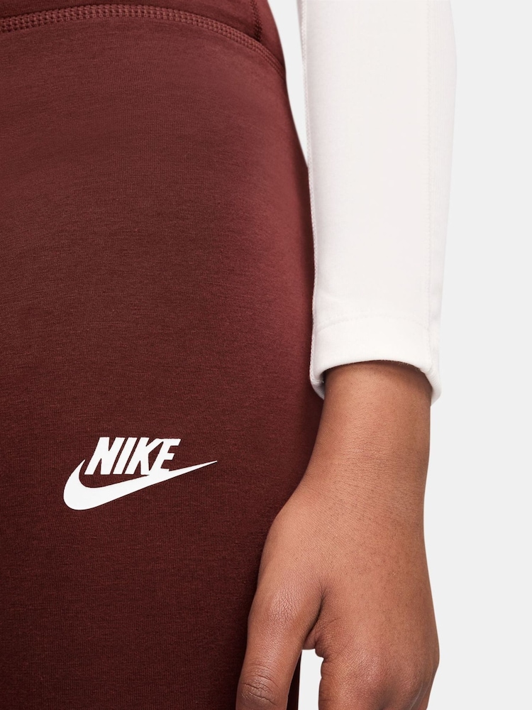 Nike Mystic Date Brown High Waisted Leggings - Image 3 of 3