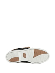 Jones Bootmaker Navy Patrizia Leather Boat Shoes - Image 4 of 5