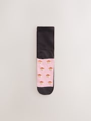 Pastel Vaca Altoland Hamish - Pack de 5 pares de calcetines tobilleros con detalle en la planta - Imagen 6 de 8