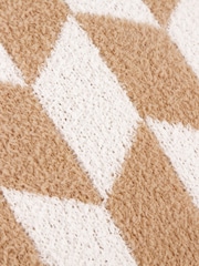 Furn Living In Neutral Olsen Geometric Feather Filled Cushion - Image 5 of 5