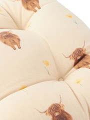 Wylder 2 Pack Natural Ramble Highland Cow Seat Pads - Image 3 of 3