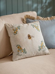 Wylder Ramble Bee Tufted Fibre Filled Cushion - Image 1 of 6