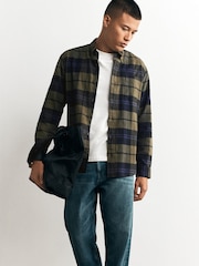 Green Buffalo Check Long Sleeve Shirt - Image 4 of 9