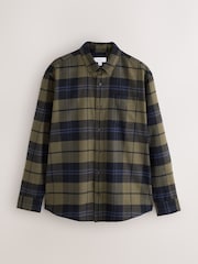 Green Buffalo Check Long Sleeve Shirt - Image 7 of 9