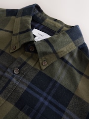 Green Buffalo Check Long Sleeve Shirt - Image 9 of 9