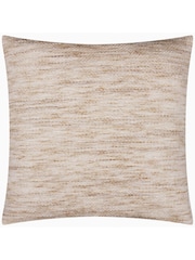 Yard Oatmeal Malvern Chenille Feather Filled Cushion - Image 2 of 5