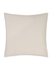 Yard Stone Hebden Washed Cotton Feather Filled Cushion 55x55cm - Image 2 of 4