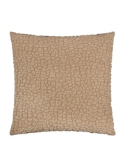 Yard Stone Pebble Textured Chenille Fibre Filled Cushion - Image 2 of 6