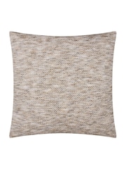 Yard Greige Malvern Chenille Fibre Filled Cushion - Image 2 of 5