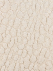 Yard Natural Pebble Textured Chenille Fibre Filled Cushion - Image 5 of 6