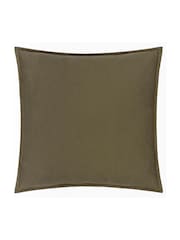 Yard Lichen Slub Cotton Feather Filled Cushion - Image 2 of 5