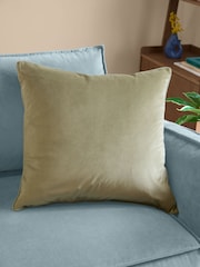 Furn Meridian Velvet Fibre Filled Cushion - Image 1 of 4