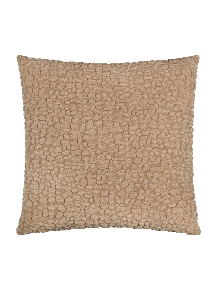 Yard Stone Pebble Textured Chenille Feather Filled Cushion - Image 2 of 6