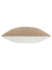 Yard Stone Pebble Textured Chenille Feather Filled Cushion - Image 4 of 6