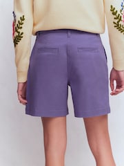Boden Purple Chino Shorts - Image 2 of 5
