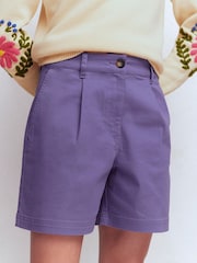 Boden Purple Chino Shorts - Image 3 of 5