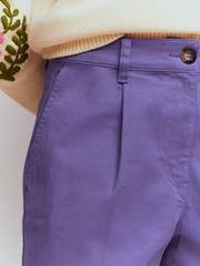 Boden Purple Chino Shorts - Image 4 of 5