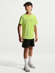 Nike Lemon Yellow Miler Dri-FIT Short-Sleeve T-Shirt - Image 1 of 5