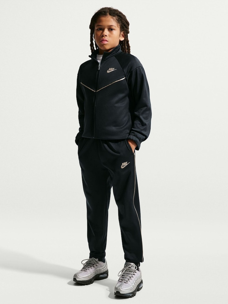 Nike Black Dri-FIT Tracksuit - Image 1 of 4 Nike Black Dri-FIT Tracksuit - Image 1 of 4