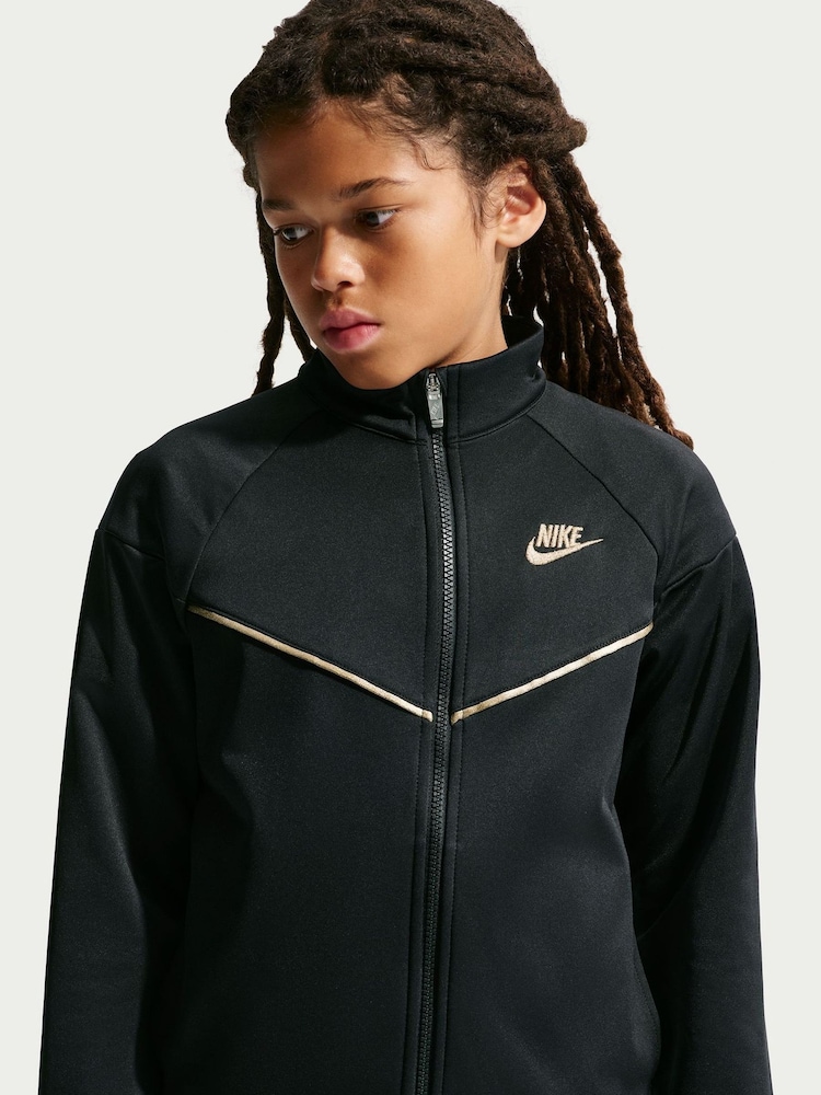 Nike Black Dri-FIT Tracksuit - Image 2 of 4 Nike Black Dri-FIT Tracksuit - Image 2 of 4